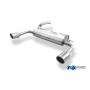 Silencieux arrière duplex sport 100% inox 1x100mm type 16 FOX EXHAUST SYSTEMS pour FORD FOCUS ST-LINE MK3