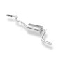 Silencieux arrière sport 100% inox 1x100mm type 16 FOX EXHAUST SYSTEMS pour FORD FOCUS MK3 (BREAK)