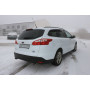 Silencieux arrière duplex sport 100% inox 1x106x71mm type 32 FOX EXHAUST SYSTEMS pour FORD FOCUS MK3 (BREAK)