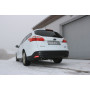Silencieux arrière duplex sport 100% inox 1x106x71mm type 32 FOX EXHAUST SYSTEMS pour FORD FOCUS MK3 (BREAK)