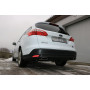 Silencieux arrière duplex sport 100% inox 1x145x65mm type 59 FOX EXHAUST SYSTEMS pour FORD FOCUS MK3 (BREAK)