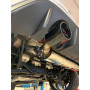 Silencieux arrière duplex sport 100% inox 1x129x106mm type 32 FOX EXHAUST SYSTEMS pour FORD FOCUS RS MK3