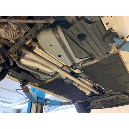 Tube de liaison catalyseur 100% inox FOX EXHAUST SYSTEMS pour FORD FOCUS RS MK3