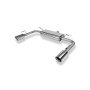 Silencieux arrière duplex sport 100% inox 1x100mm type 25 FOX EXHAUST SYSTEMS pour FORD FOCUS MK4 (BREAK)