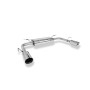 Silencieux arrière duplex sport 100% inox 1x100mm type 25 FOX EXHAUST SYSTEMS pour FORD FOCUS MK4 (BREAK)