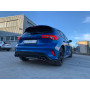 Silencieux arrière duplex sport 100% inox 2x90mm type 16 FOX EXHAUST SYSTEMS pour FORD FOCUS ST-LINE MK4