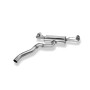Silencieux arrière duplex sport 100% inox 1x100mm type 25 FOX EXHAUST SYSTEMS pour FORD FOCUS ST-LINE MK4