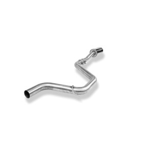 Silencieux avant sport 100% inox FOX EXHAUST SYSTEMS pour FORD FOCUS ST-LINE MK4