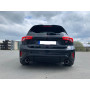 Silencieux arrière duplex sport 100% inox 1x100mm type 25 FOX EXHAUST SYSTEMS pour FORD FOCUS ST MK4
