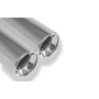 Silencieux arrière sport 100% inox 2x80mm type 13 FOX EXHAUST SYSTEMS pour FORD GALAXY (WGR)
