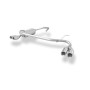 Silencieux arrière duplex sport 100% inox 2x76mm type 13 FOX EXHAUST SYSTEMS pour FORD MONDEO BREAK MK3 (BWY)
