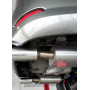 Silencieux arrière duplex sport 100% inox 1x100mm type 16 FOX EXHAUST SYSTEMS pour FORD MONDEO MK4 (BREAK)