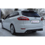 Silencieux arrière duplex sport 100% inox 2x106x71mm type 33 FOX EXHAUST SYSTEMS pour FORD MONDEO MK4 2.5L (BREAK)