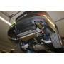 Silencieux arrière duplex sport 100% inox 1x115x85mm type 38 FOX EXHAUST SYSTEMS pour FORD MONDEO MK5 (1.5L)