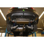 Silencieux arrière duplex sport 100% inox 1x115x85mm type 38 FOX EXHAUST SYSTEMS pour FORD MONDEO MK5 (1.5L)