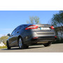 Silencieux arrière duplex sport 100% inox (sortie d'origine) FOX EXHAUST SYSTEMS pour FORD MONDEO MK5 (2.0L)