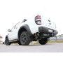 Silencieux arrière sport 100% inox 2x115x85mm type 38 FOX EXHAUST SYSTEMS pour FORD RANGER DOUBLE CABINE/WILDTRAK