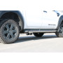 Silencieux arrière duplex (sidepipe) sport 100% inox 2x115x85mm type 38 FOX EXHAUST SYSTEMS pour FORD RANGER WILDTRAK