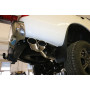 Silencieux arrière sport 100% inox 2x115x85mm type 38 FOX EXHAUST SYSTEMS pour FORD RANGER DOUBLE CABINE/WILDTRAK
