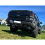 Silencieux arrière duplex sport 100% inox 2x100mm type 25 (emmaillé noir) FOX EXHAUST SYSTEMS pour FORD RAPTOR DOUBLE CABINE