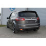 Silencieux arrière duplex sport 100% inox 1x115x85mm type 38 FOX EXHAUST SYSTEMS pour FORD S-MAX
