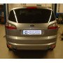 Silencieux arrière duplex sport 100% inox 1x115x85mm type 38 FOX EXHAUST SYSTEMS pour FORD S-MAX