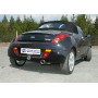 Silencieux arrière sport 100% inox 1x80mm type 13 FOX EXHAUST SYSTEMS pour FORD STREET KA