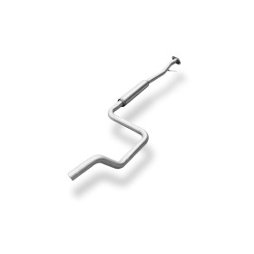 Silencieux avant sport 100% inox FOX EXHAUST SYSTEMS pour FORD STREET KA