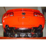 Silencieux arrière duplex sport 100% inox 1x90mm type 17 FOX EXHAUST SYSTEMS pour FORD MUSTANG GT COUPÉ (4.6L)