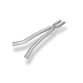 Tube de remplacement de silencieux avant 100% inox FOX EXHAUST SYSTEMS pour FORD MUSTANG COUPÉ & CABRIOLET (3.7L/5.0L)