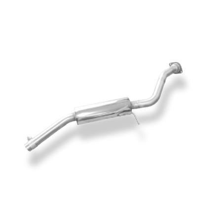 Silencieux avant sport 100% inox FOX EXHAUST SYSTEMS pour FIAT 124 SPIDER