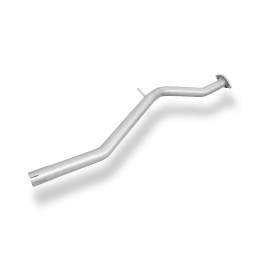 Tube de remplacement de silencieux avant 100% inox FOX EXHAUST SYSTEMS pour FIAT 124 SPIDER