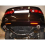 Silencieux arrière duplex sport 100% inox 1x100mm type 17 FOX EXHAUST SYSTEMS pour HONDA ACCORD VII (CL7/CN1)