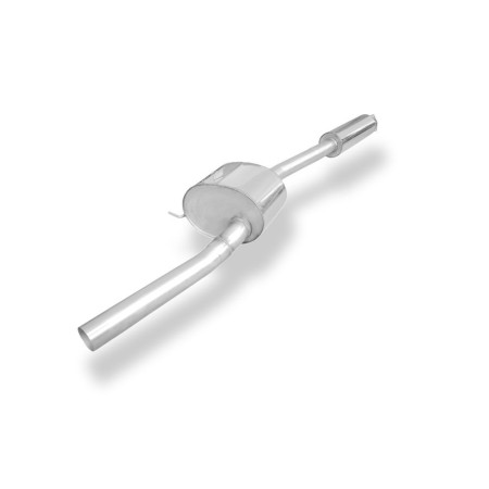 Silencieux avant sport 100% inox FOX EXHAUST SYSTEMS pour HONDA ACCORD VII (CL7/CL9)