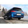 Silencieux arrière duplex sport 100% inox 1x100mm type 25 FOX EXHAUST SYSTEMS pour HONDA ACCORD VII (CM2)
