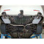 Silencieux arrière duplex sport 100% inox 1x114mm type 12 FOX EXHAUST SYSTEMS pour HONDA ACCORD VIII (CU2)