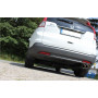 Silencieux arrière sport 100% inox 2x90mm type 25 FOX EXHAUST SYSTEMS pour HONDA CR-V IV