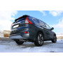 Silencieux arrière sport 100% inox 2x90mm type 25 FOX EXHAUST SYSTEMS pour HONDA CR-V IV
