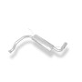 Silencieux arrière sport 100% inox 1x90mm type 10 FOX EXHAUST SYSTEMS pour HONDA CIVIC 5