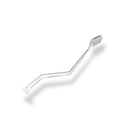 Silencieux avant sport 100% inox FOX EXHAUST SYSTEMS pour HONDA CIVIC 7 (5 portes)