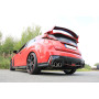Silencieux arrière duplex sport 100% inox 2x90mm type 12 FOX EXHAUST SYSTEMS pour HONDA CIVIC 9 TYPE R (FK2)