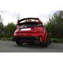 Silencieux arrière duplex sport 100% inox 2x90mm type 12 FOX EXHAUST SYSTEMS pour HONDA CIVIC 9 TYPE R (FK2)