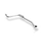 Silencieux avant sport 100% inox FOX EXHAUST SYSTEMS pour HONDA CIVIC 9 TYPE R (FK2)