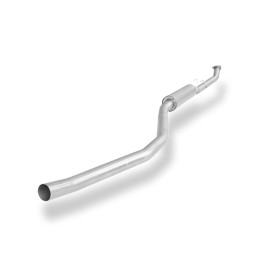 Silencieux avant sport 100% inox FOX EXHAUST SYSTEMS pour HONDA CIVIC 10 TYPE R (FK801)