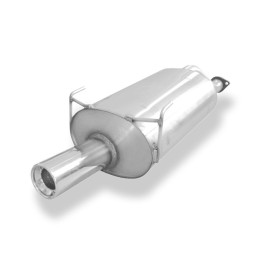 Silencieux arrière sport 100% inox 1x90mm type 13 FOX EXHAUST SYSTEMS pour HONDA INTEGRA TYPE R (DC2)