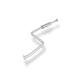 Silencieux avant sport 100% inox FOX EXHAUST SYSTEMS pour HONDA PRELUDE (BB9)