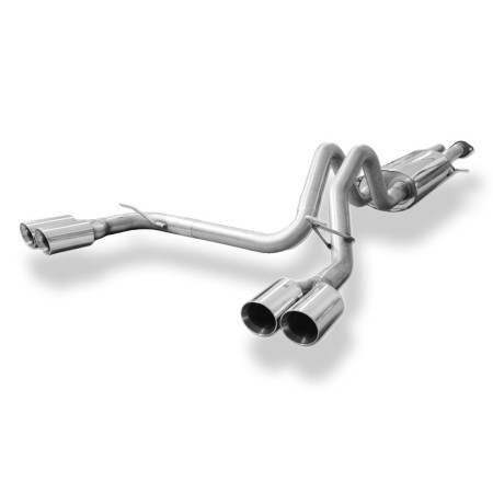 CATBACK - Silencieux arrière duplex sport 100% inox 2x100mm type 25 FOX EXHAUST SYSTEMS pour HUMMER H2