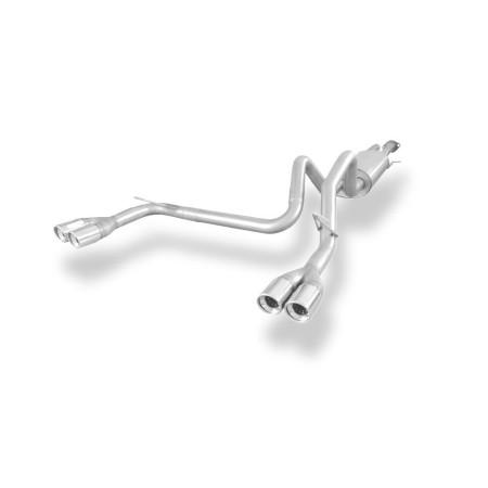CATBACK - Silencieux arrière duplex sport 100% inox 2x90mm type 17 FOX EXHAUST SYSTEMS pour HUMMER H2