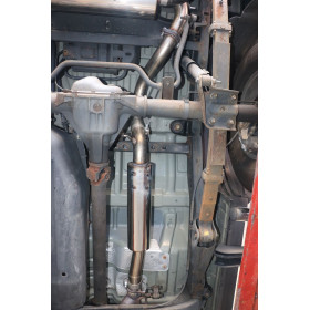 Silencieux avant sport 100% inox FOX EXHAUST SYSTEMS pour HUMMER H3