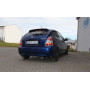 Silencieux arrière duplex sport 100% inox 1x135x80mm type 53 FOX EXHAUST SYSTEMS pour HYUNDAI ACCENT (MC)